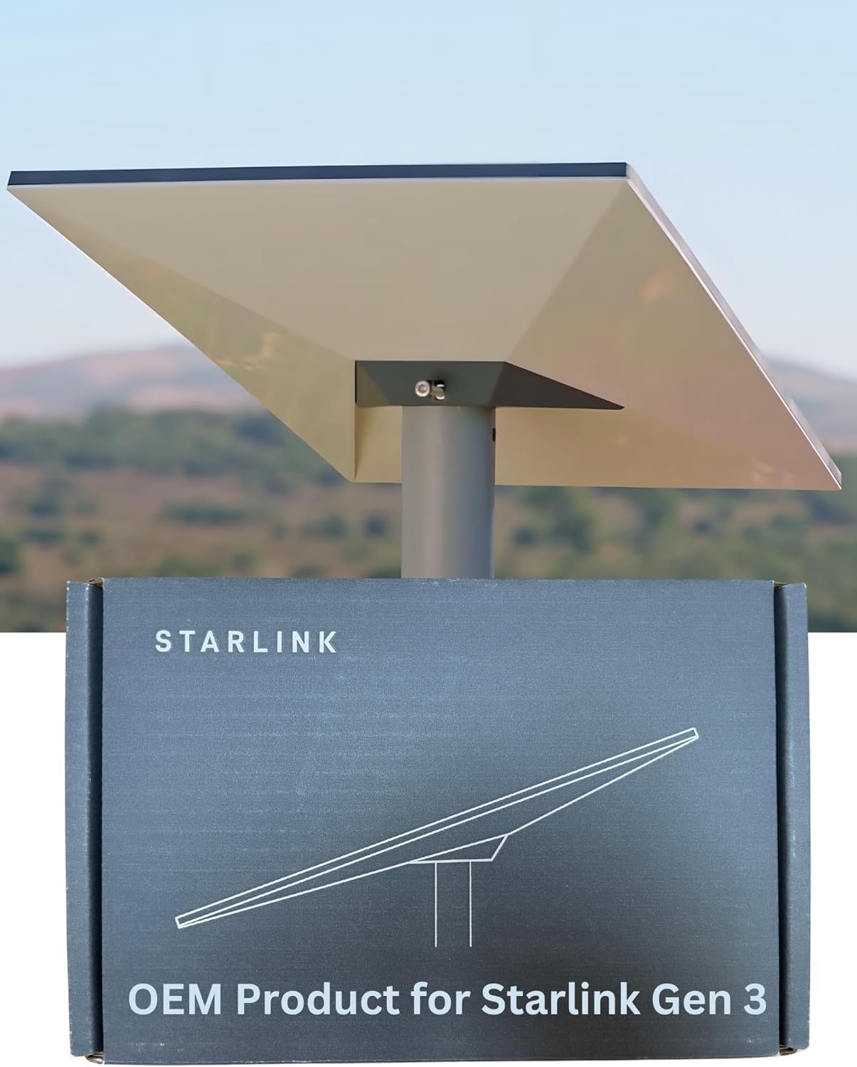 Starlink Standard Pipe Adapter