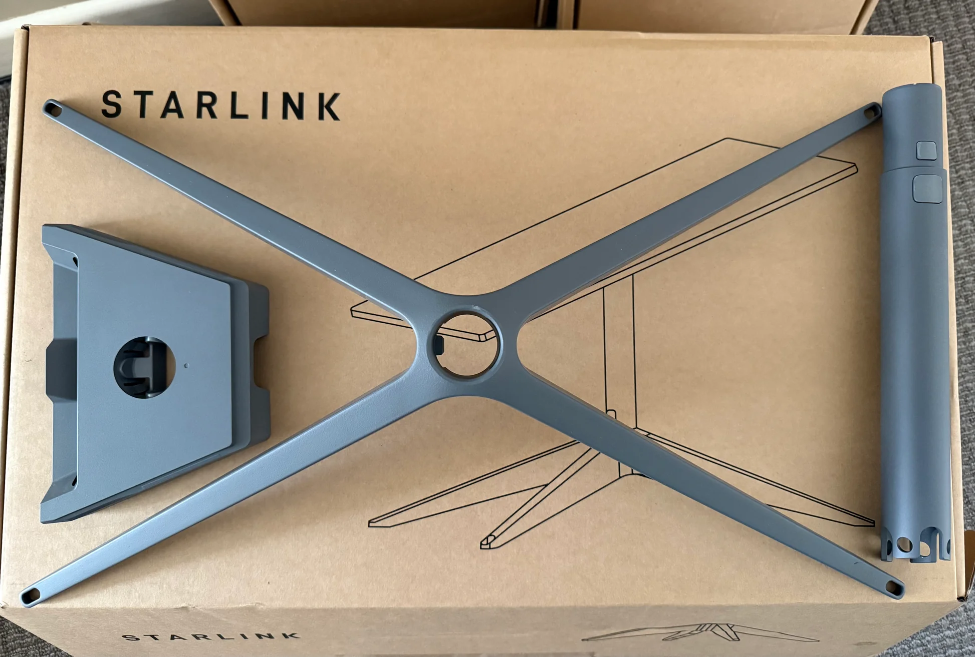 Starlink Standard X-Frame Base